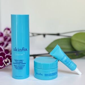Skinfix Barrier+ Plump & Firm Trio Set | Full Size Collagen Serum ($109 Value)